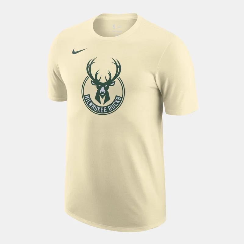 نايكي تيشيرت أساسي رجالي من ميلواكي باكس في دوري كرة السلة الأمريكي للمحترفين