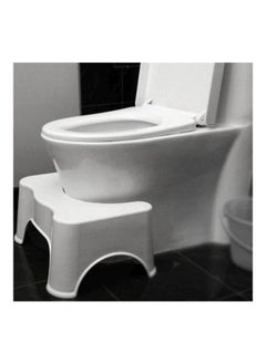 Faller Polypropylene Toilet Stool White 28x44.5x21centimeter  - Image 3