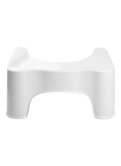 Faller Polypropylene Toilet Stool White 28x44.5x21centimeter  - Image 1