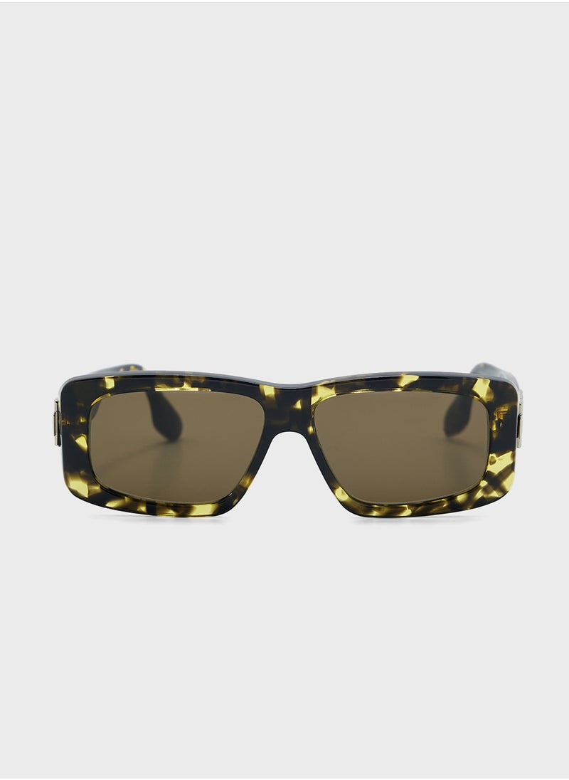 Victoria Beckham Modified Rectangle Sunglasses  - Image 2