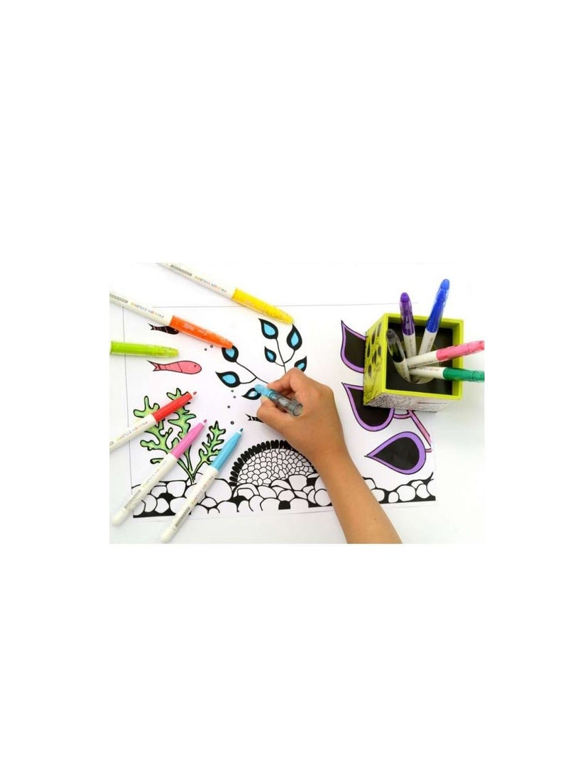 PILOT طقم أقلام فريشون القابلة للمسح 12 قطعة - أقلام فريشون الملونة القابلة للمسح - متنوعة، عبوة من 12… - Image 5