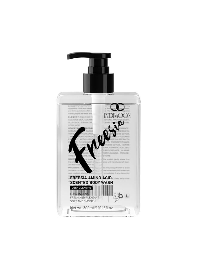 LYDIMOON Freesia Amino Acid Body Wash Gentle Cleansing Moisturizing & Long-Lasting Fragrance 300ml - Image 1