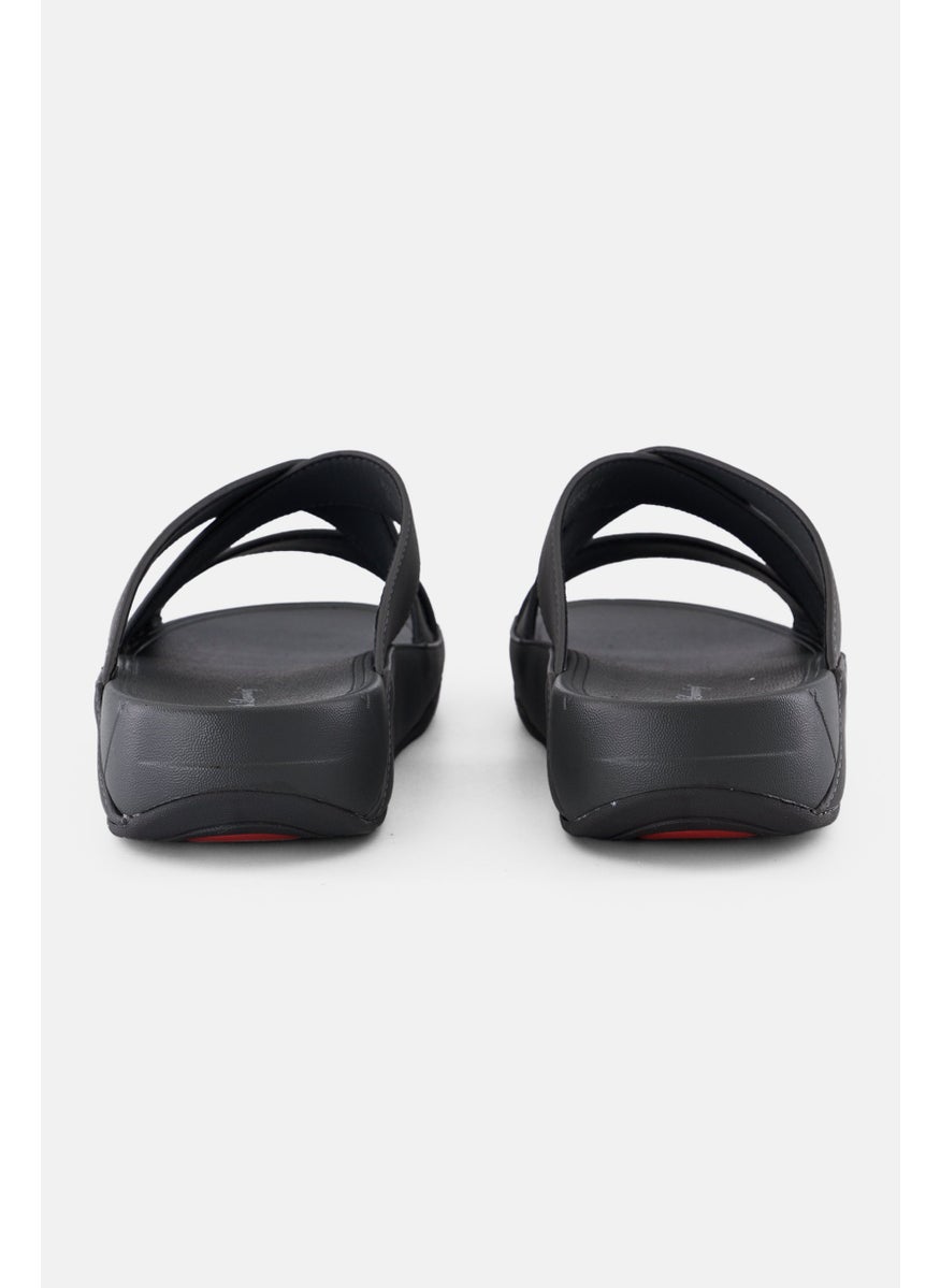 English Laundry Men Slip On Arabic Sandals, Grey  - Image 3