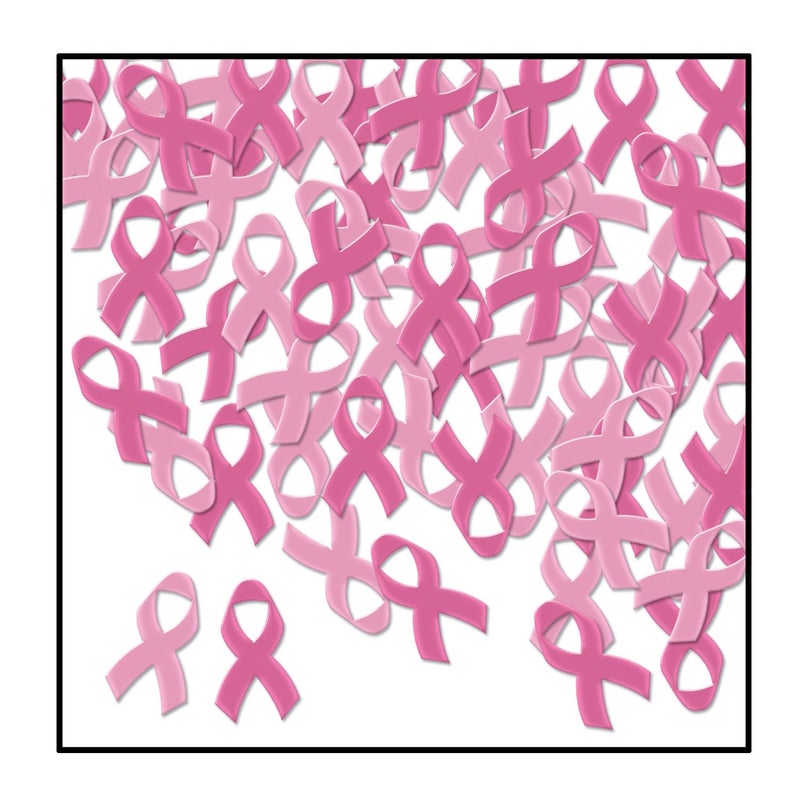 FanciFetti Pink Ribbons cerise pink Party Accessory 1 count 1 OzPkg