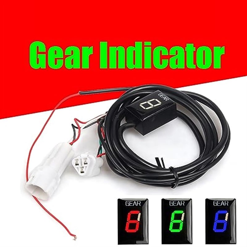 Wivplex Motorcycle 1-6 Speed Gear Indicator - Image 5