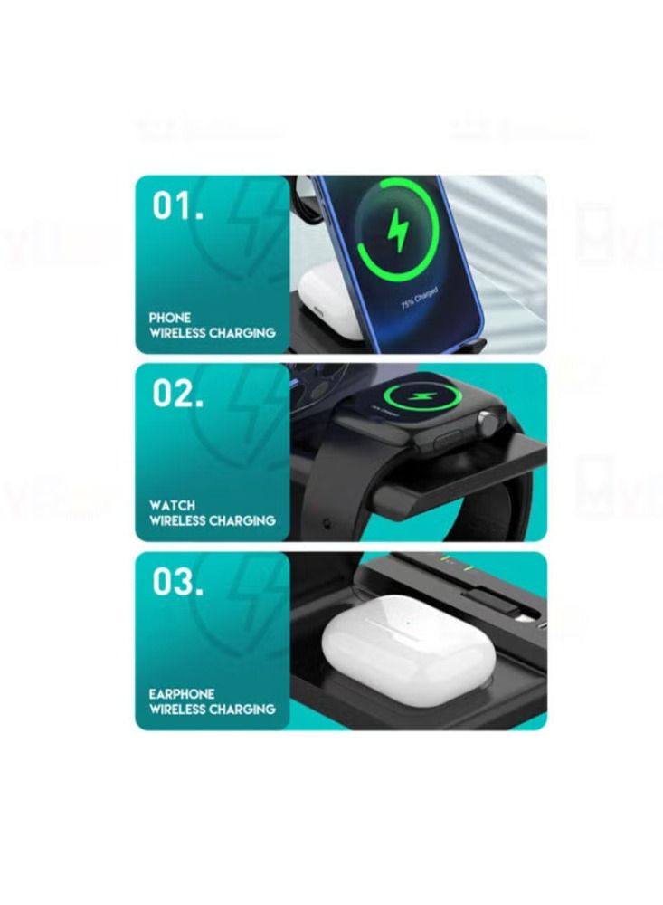 Dream Zone Magnetic Wireless Charging Stand For Apple iPhone sumsung Huawei Xiaomi - Image 2