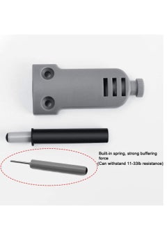 SYOSI SYOSI 4Pcs Cabinet Door Damper, Soft Close Damper for Cabinet Doors Plastic Quiet Bumper Damper Buffers for Furniture Cabinet Wardrobe Drawer  - Image 4