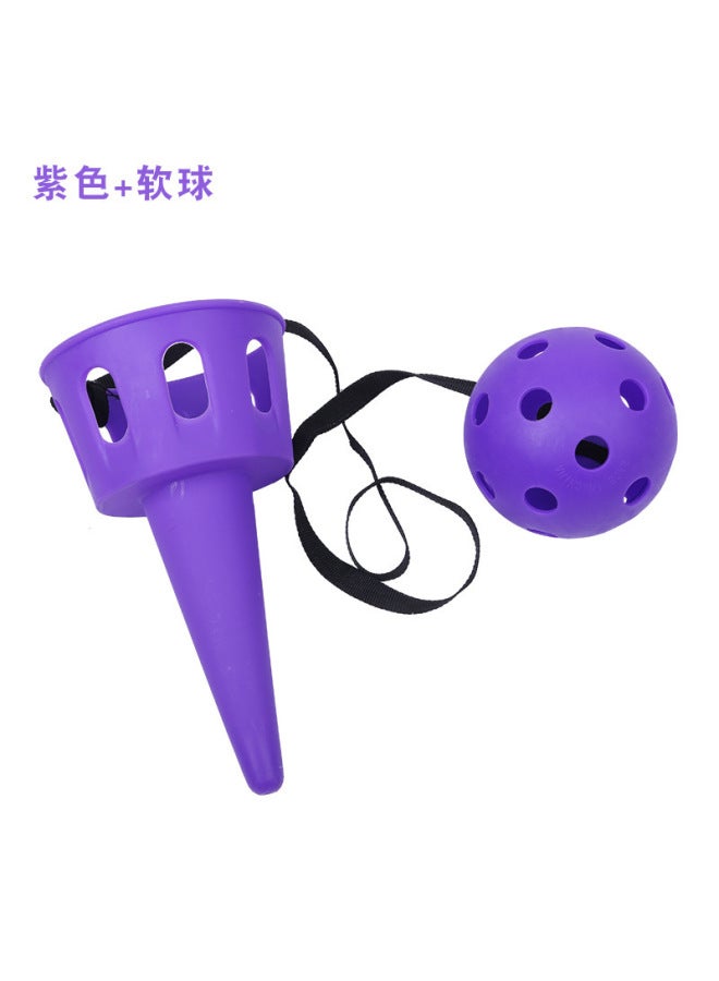 NEW LOVE Children's Throwing And Catching Kindergarten Outdoor Parent-child Sports Fun Soft Toys Sensory Training Equipment Catcher - Image 1