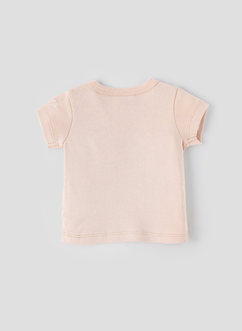 POPEES Half Sleeve Gils Tops for Newborn - Infant Clothing -Baby Girl T shirt - Image 2