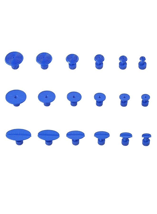 MUNTAQI 19-Piece Paintless Car Dent-Repair Tool Kit With T-Bar Slide Hammer - Image 2