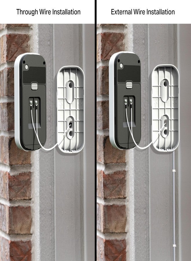 شامبرلين طقم محول طاقة سلكي للوحة مفاتيح فيديو ذكية لباب المرآب myQ - متوافق مع فتاحات أبواب Chamberlain وLiftMaster وCraftsman، أبيض - Image 2