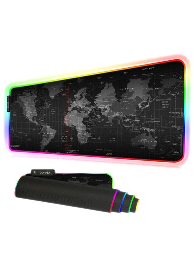 NIBEMINENT 10-Light Mode Gaming Mouse Pad Multicolour - Image 1