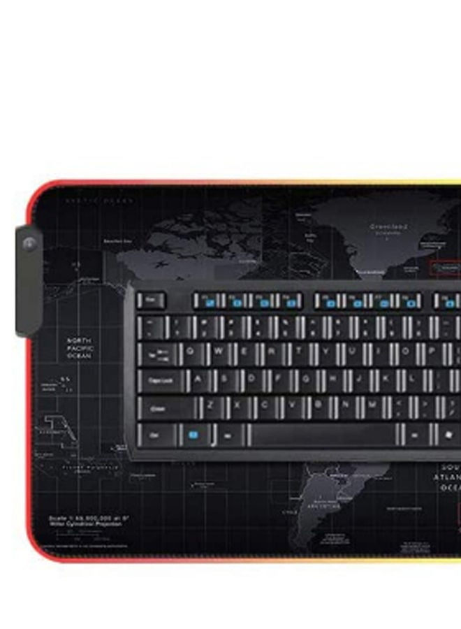 NIBEMINENT 10-Light Mode Gaming Mouse Pad Multicolour - Image 2