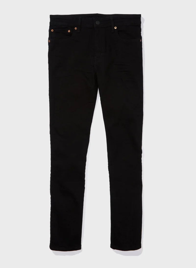 امريكان ايجل Rinse Wash Slim Fit Airflex+ Jeans