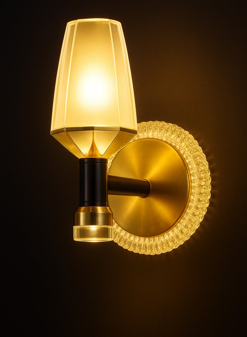 Vmax Modern Creative Gold Wall Hanging Lamp For Living Room Bedroom Balcony 3 Colour - Image 1