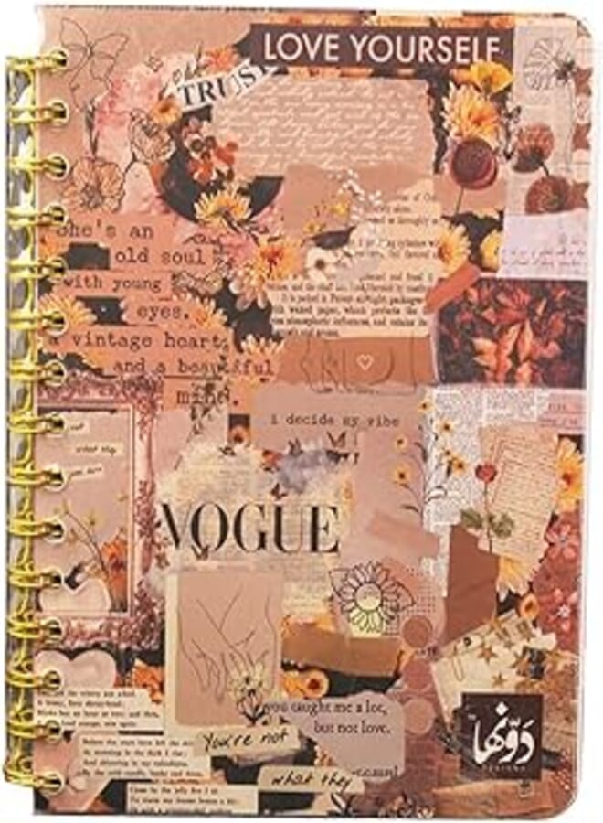 NOTEBOOK WIRED DAWENHA LAZY PANDA 20 × 20 × 150 PAPERS