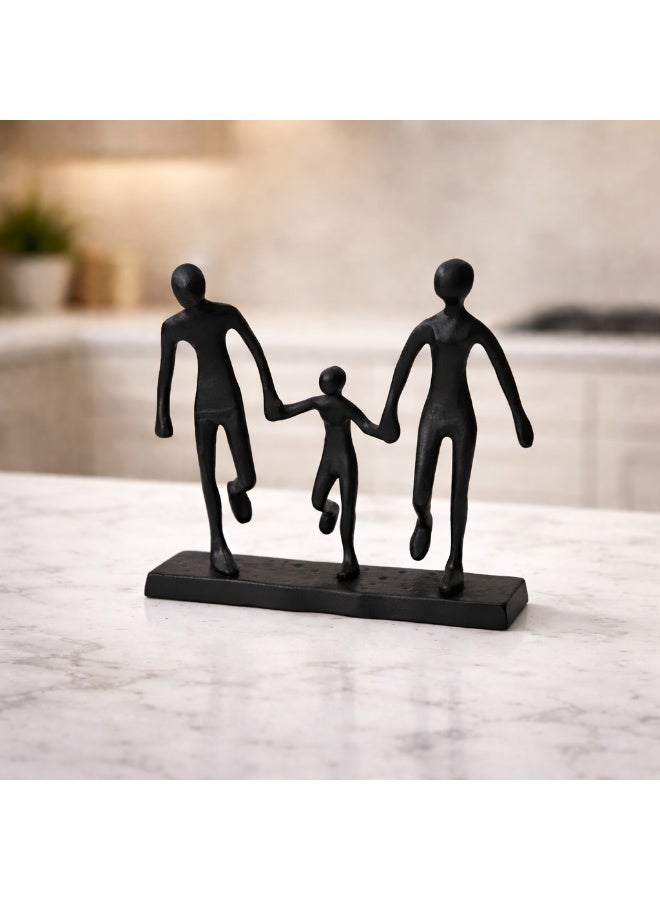 Handmade Black Family Figurine Decor Accessory - Image 5