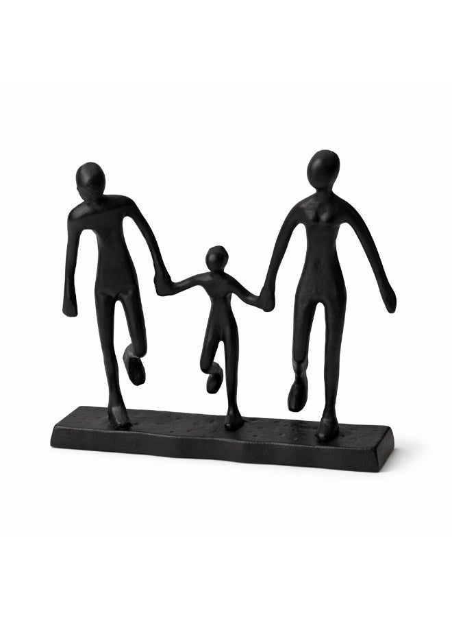 Handmade Black Family Figurine Decor Accessory - Image 2