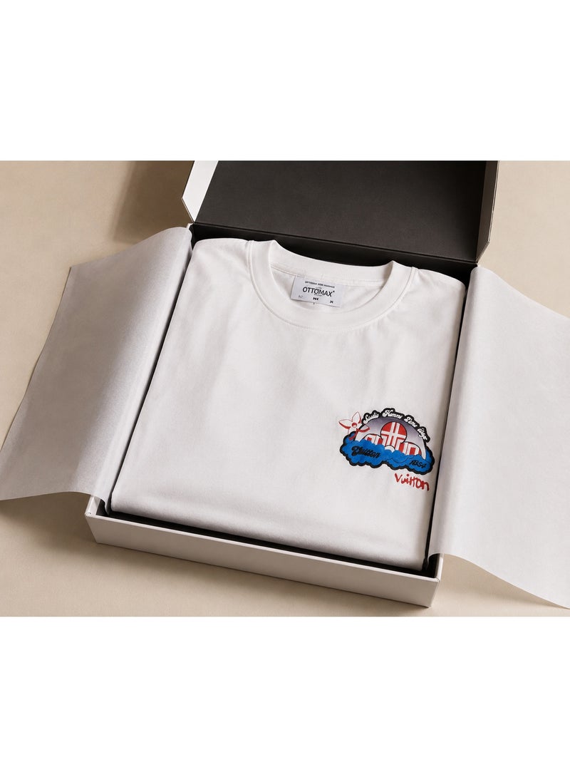 Oversized White City Graphic T-Shirt Streetwear - Image 5