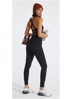 Loquat Dance Ballet Yoga Jumpsuit Black  - Image 2