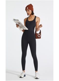 Loquat Dance Ballet Yoga Jumpsuit Black  - Image 1
