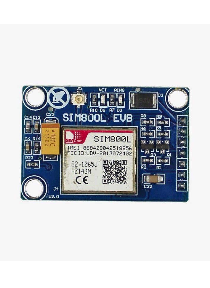 SIM800L V2.0 5V Wireless GSM GPRS Module with Antenna – Quad-Band Communication