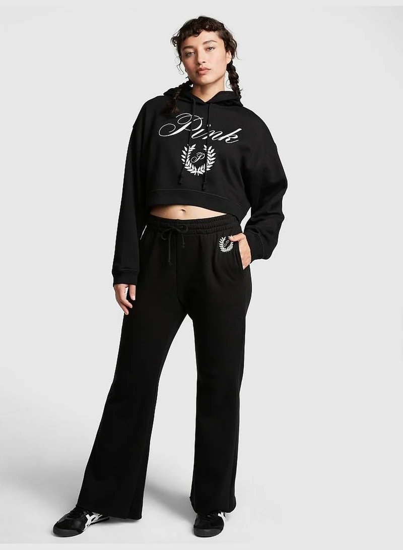 PINK Everyday Fleece High-Waist Flare Sweatpants
