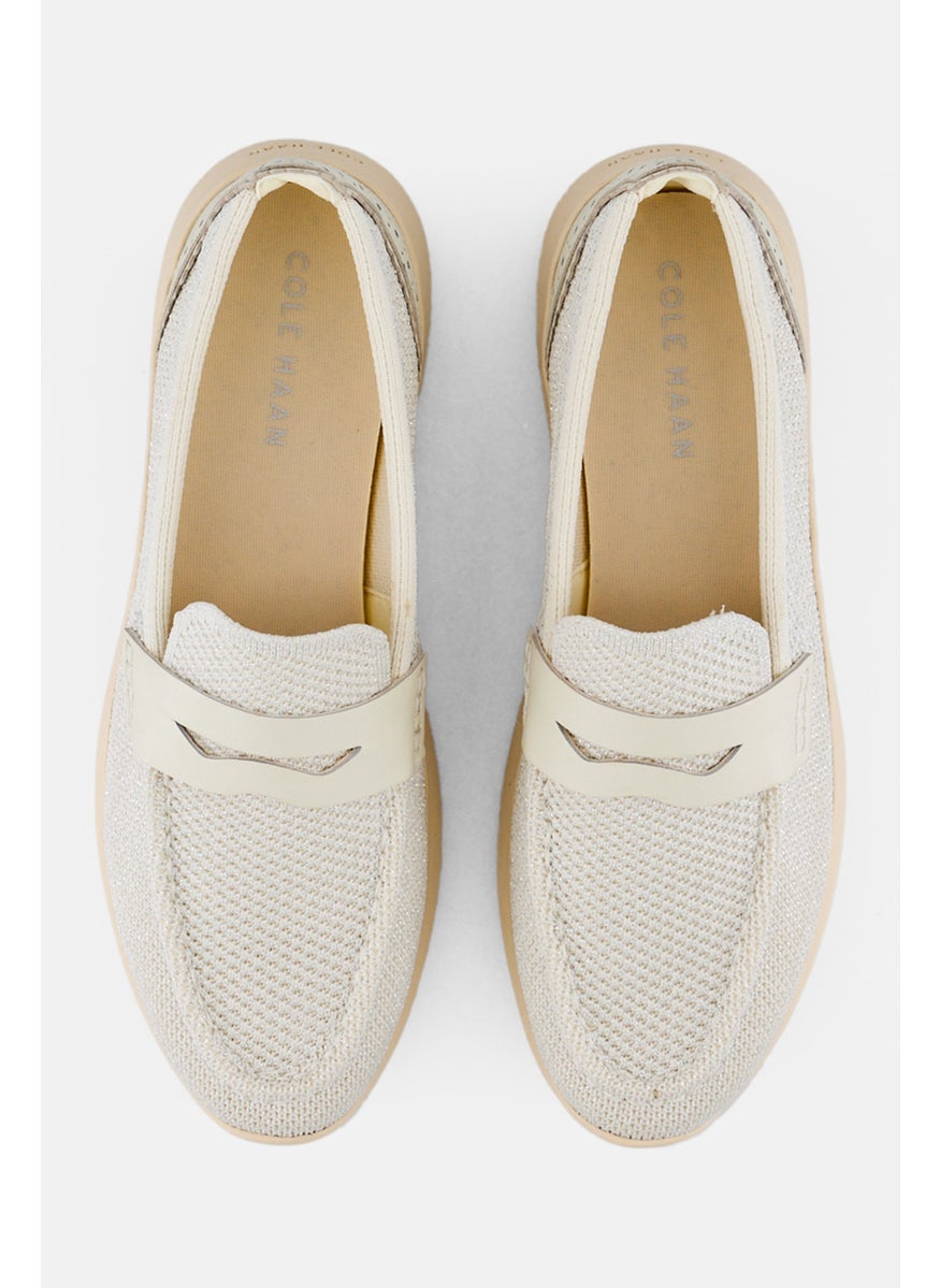 COLE HAAN Women Slip On Casual Shoes, Ivory  - Image 2