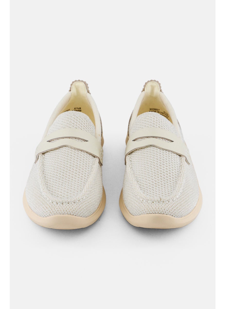 COLE HAAN Women Slip On Casual Shoes, Ivory  - Image 4