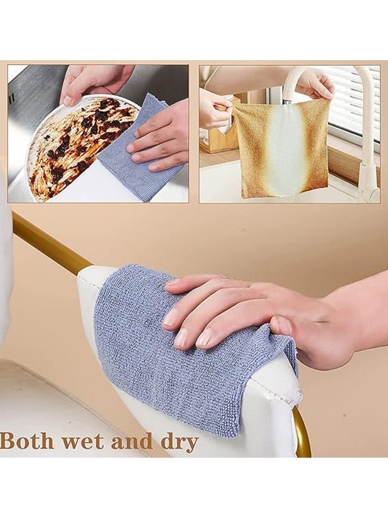 20 Sheets Disposable Cleaning Cloths Cleaning Towels Microfiber Size 20*20 - Image 5