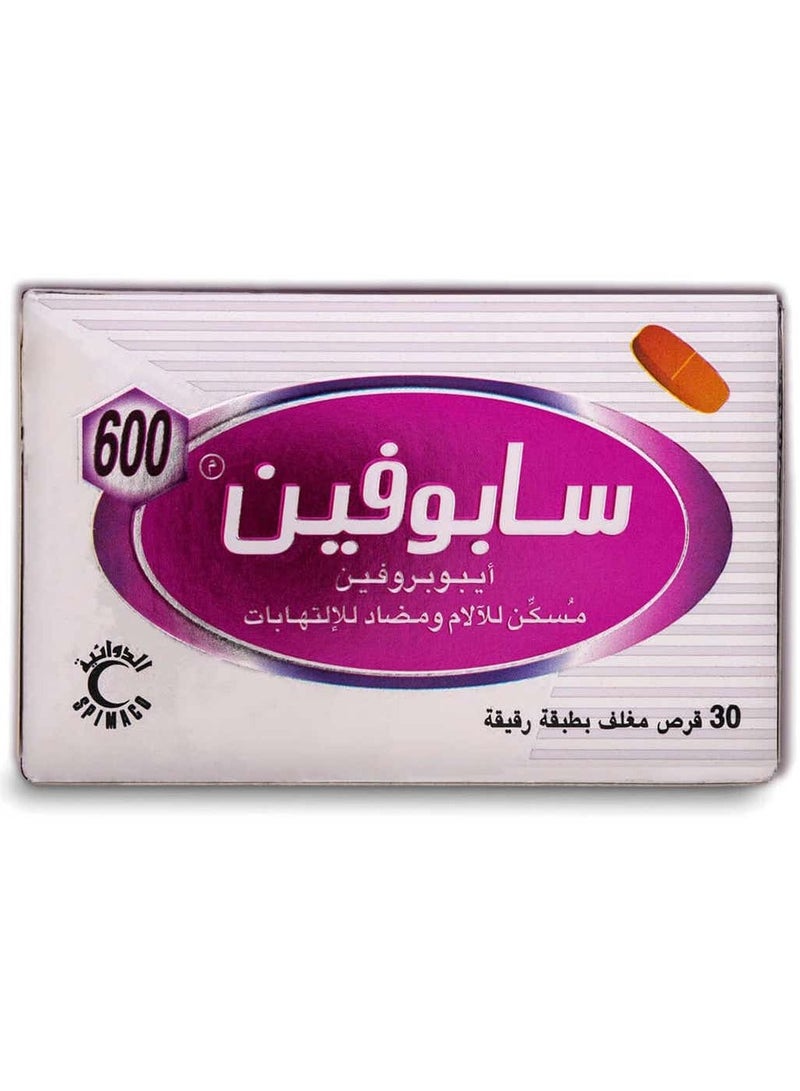 SAPOFEN 600 MG 30 TAB - Image 1