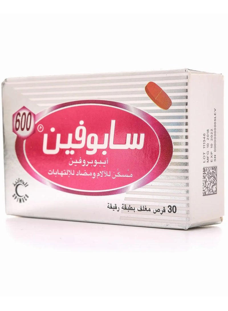 SAPOFEN 600 MG 30 TAB - Image 2