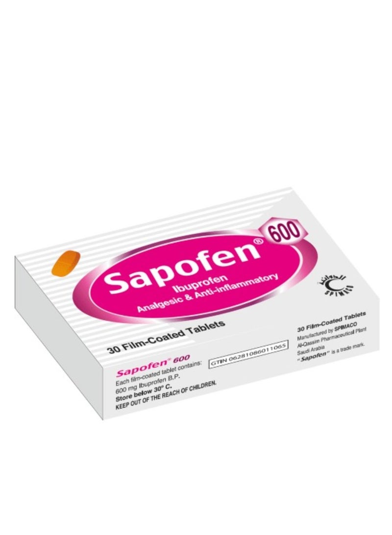 SAPOFEN 600 MG 30 TAB - Image 4