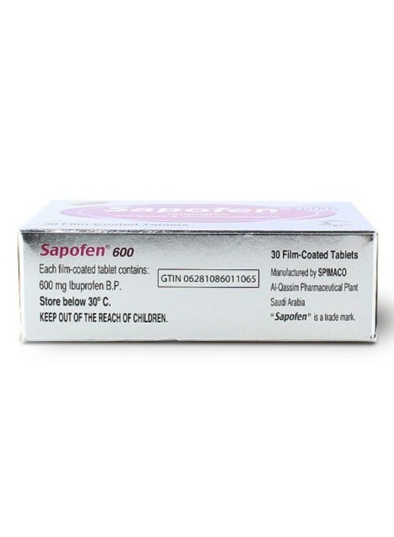 SAPOFEN 600 MG 30 TAB - Image 5