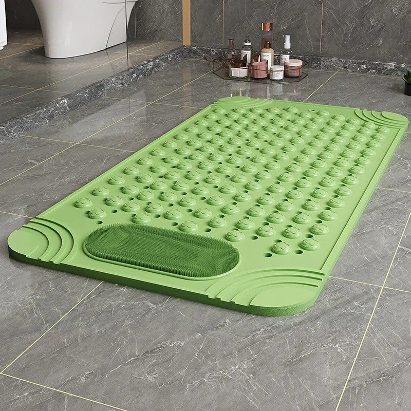 Y&D Modern Thickened PVC Anti-Slip Bath Mat - Machine Made, Anti-Drop, Massage Feature Bathroom Floor Mat for Household - Image 1