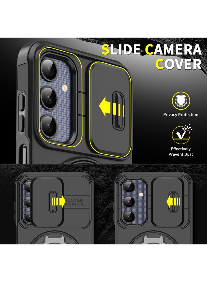 S-TOP Case For Samsung Galaxy A54 5G Sliding Camshield Ring Holder Phone Case - Image 5