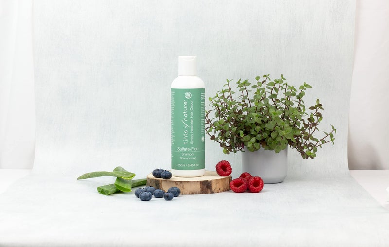 Tints of Nature Natural Organic Sulfate-Free Shampoo, Vegan-Friendly & Sulfate-Free, Gently Cleanses & Revitalizes Damaged Hair, 8.45 fl oz - Image 2