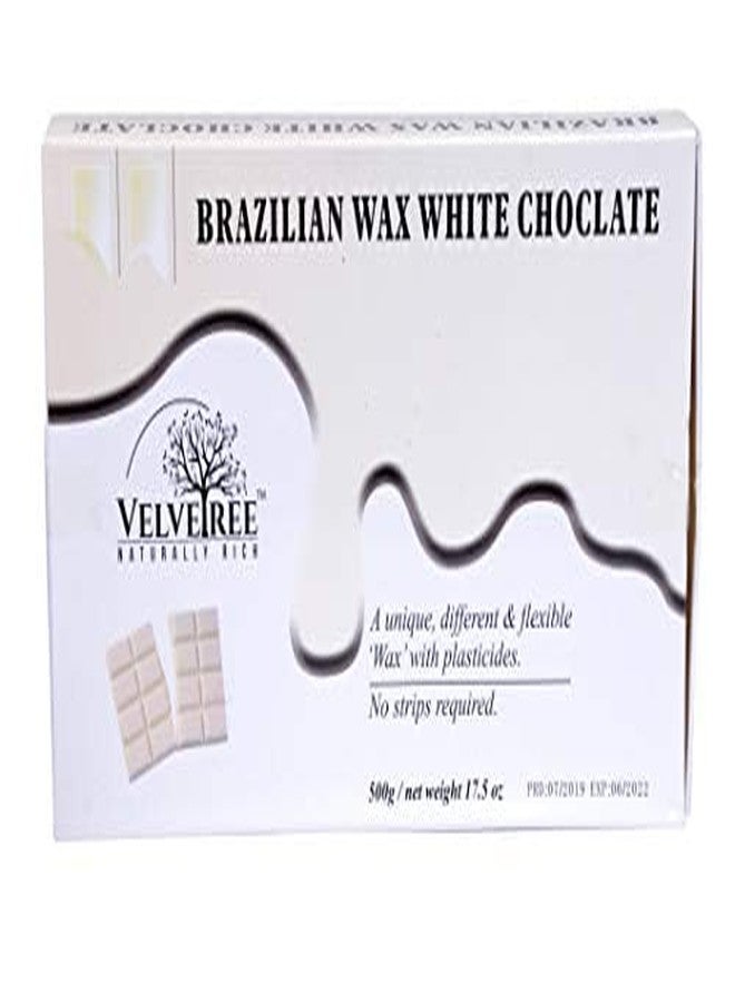 Velvetree Brazilian Wax White Chocolate, Professional Hair Removal Wax, No Strips Required, 500g - Image 4