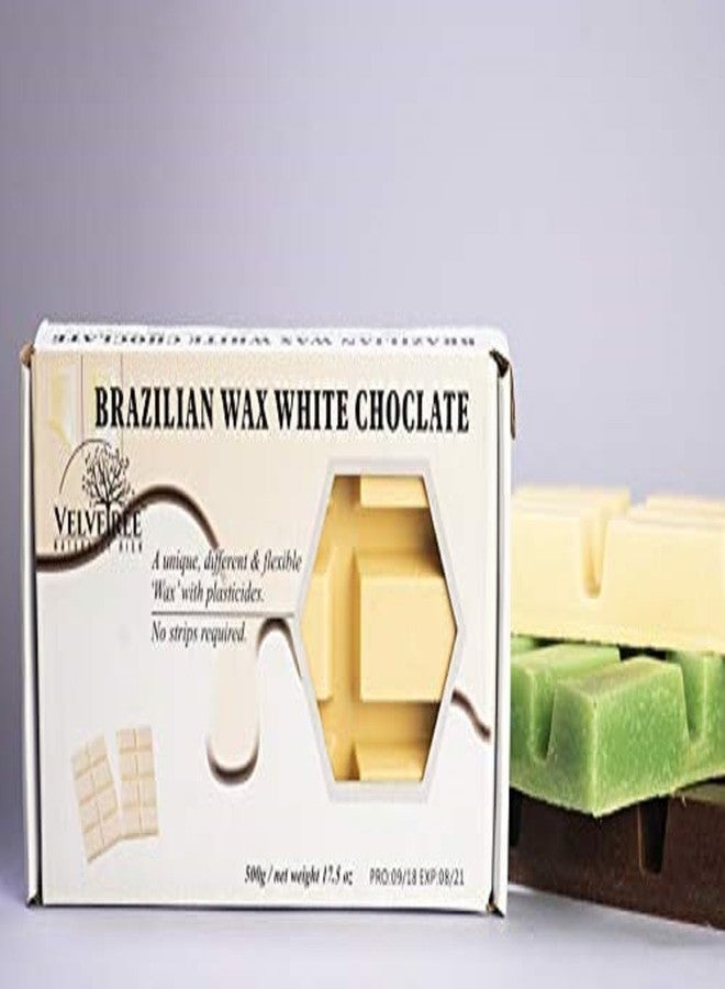 Velvetree Brazilian Wax White Chocolate, Professional Hair Removal Wax, No Strips Required, 500g - Image 3