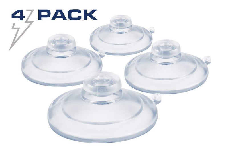 UBL Ultra Bright Lightz Small Replacement Suction Cups | Dash Light Stick Light Windshield Mount Emergency Warning Lights (Set of 4) - Image 2