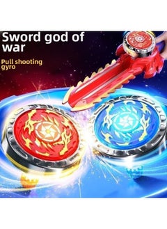 Generic Luminous Sword-Shaped Style Top Toy Children's Alloy Spin Tuo Vs. Boys And Girls Langrisser Launcher Sword God Spin Tuo-Color:[ring Tao Dragon King] One Sword And One Top-Specifications:[Customers Are Instantly Reduced] Highly Recommended  - Image 4
