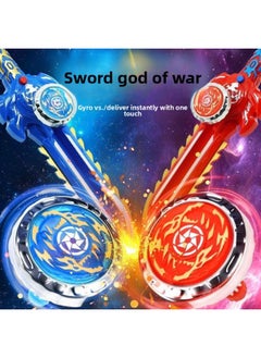 Generic Luminous Sword-Shaped Style Top Toy Children's Alloy Spin Tuo Vs. Boys And Girls Langrisser Launcher Sword God Spin Tuo-Color:[ring Tao Dragon King] One Sword And One Top-Specifications:[Customers Are Instantly Reduced] Highly Recommended  - Image 2