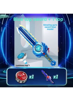 Generic Luminous Sword-Shaped Style Top Toy Children's Alloy Spin Tuo Vs. Boys And Girls Langrisser Launcher Sword God Spin Tuo-Color:[ring Tao Dragon King] One Sword And One Top-Specifications:[Customers Are Instantly Reduced] Highly Recommended  - Image 1