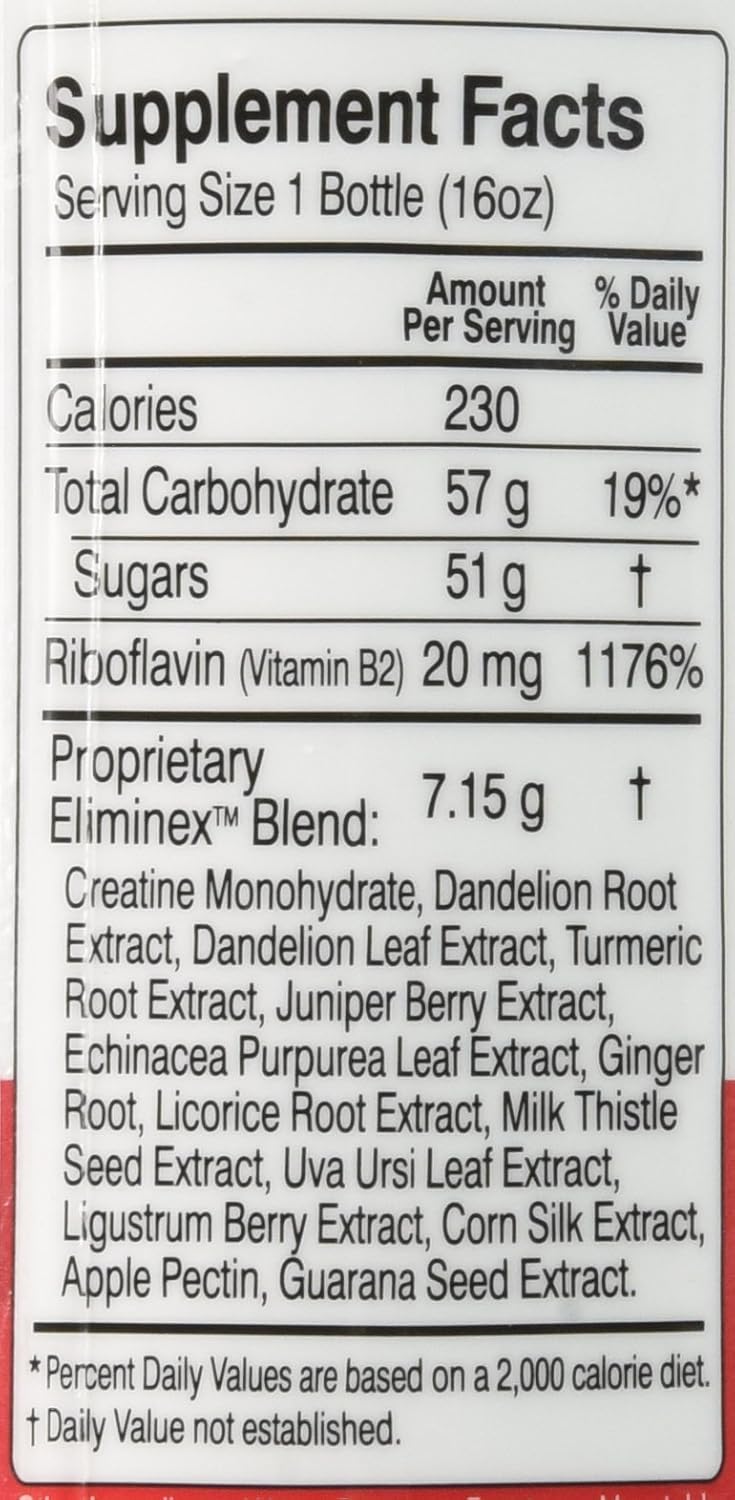 Herbal Clean QCarbo16 SameDay Premium Detox Drink Tropical Flavor 16 Fl Oz - Image 5