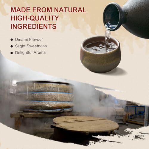 52USA Mirin, Japanese Mirin Cooking Wine, 16.9 FL OZ (Pack of 1), Red Rice Cooking Wine & Seasoning Homemade Sauces, Marinades, Glazes, Salad Dressings, Sushi Rice, Ramen Noodles, Less Sugar and Less Calories, Made with Natural Sugar - Image 5
