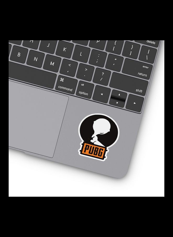 RKN Pubg Funny Pan Vinyl Stickers For Laptop 3inch - Image 1