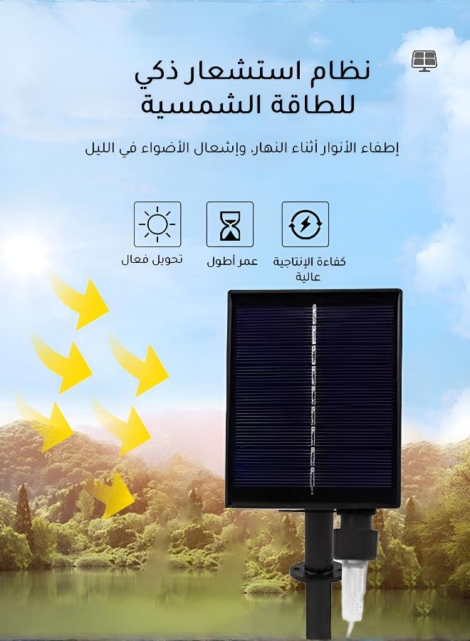 أضواء زخرفية تعمل بالطاقة الشمسية للحديقة والفناء والتخييم - Image 5
