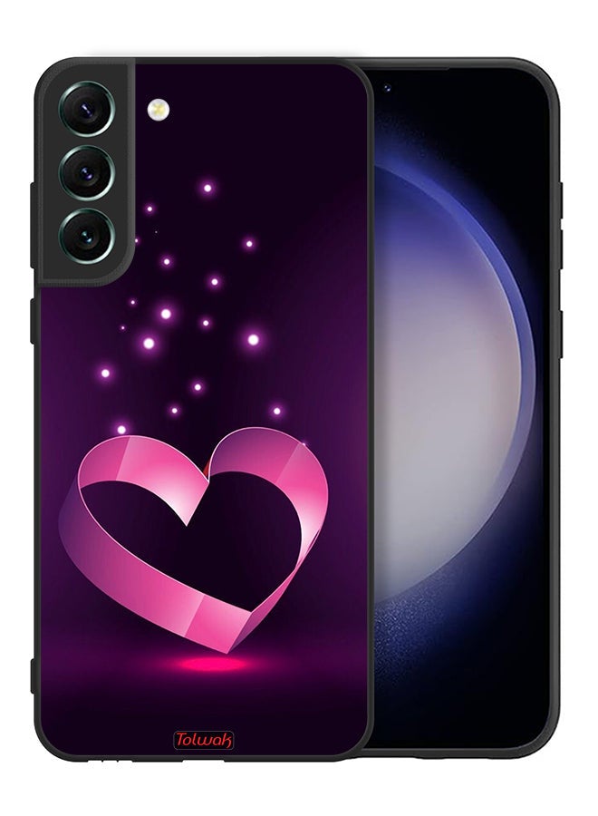 Tolwak Samsung Galaxy S21 5G Protective Case Cover Heart Art - Image 2