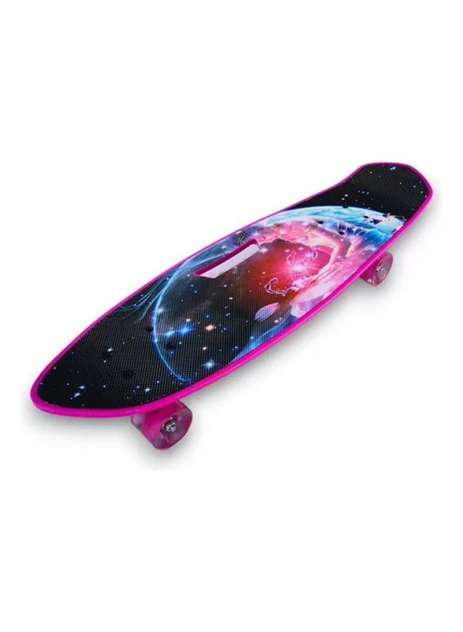 دريم لاند لوح تزلج للأطفال على شكل فضاء - وردي - 216 - Image 1