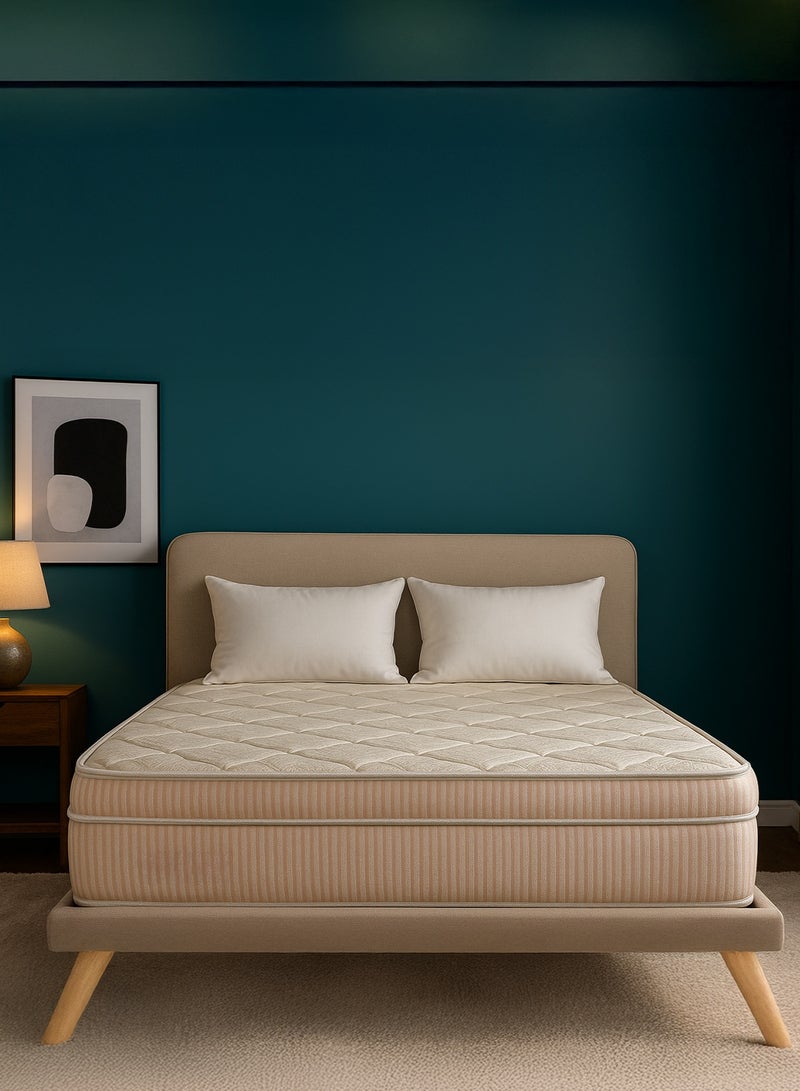 Kurlon Kurl-On OrthoMagic Elite Mattress | Orthopedic Mattress with Natural Latex, Rubberized Coir & HR Foam Layers | King Size Mattress (200L x 180W x 20H cm) 10 Years Warranty - Image 1